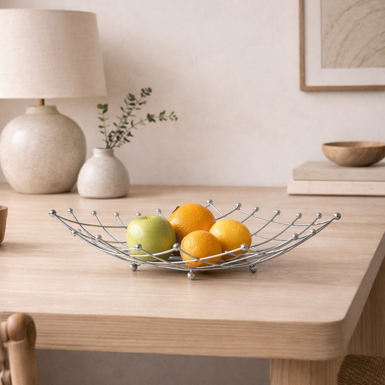 Image 1 of Vintage IKEA fruit basket / wire basket on legs