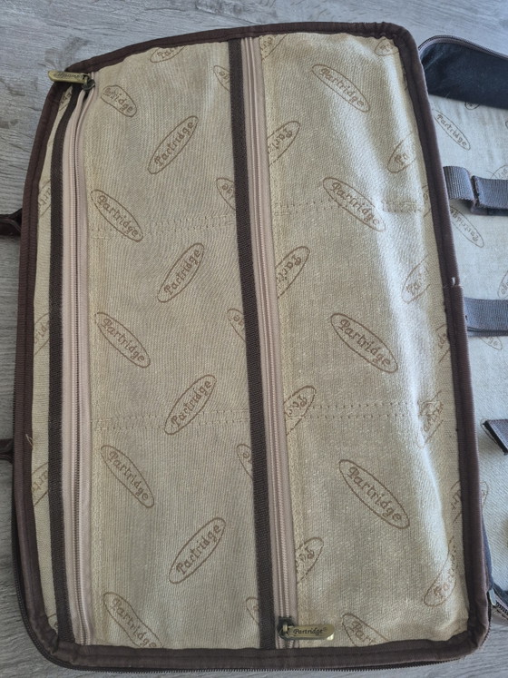 Image 1 of Sac pour ordinateur portable en cuir de perdrix