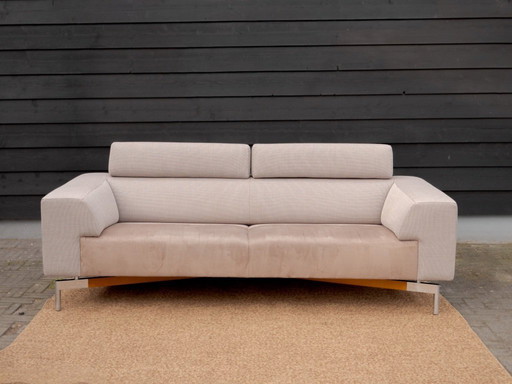 Leolux Howlo | Sofá de diseño de 3 plazas/220 cm | tela