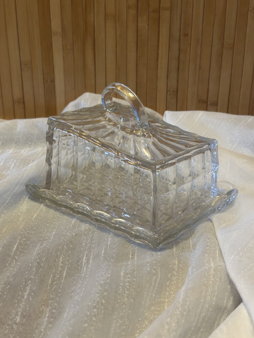 Campana para queso/mantequera Andries Copier antigua