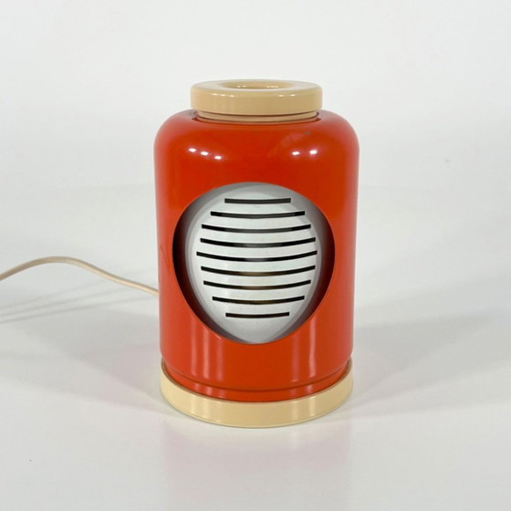 Image 1 of Lámpara de mesa Eclipse en naranja de Goffredo Reggiani para Reggiani, años 60