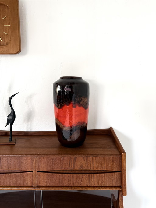 Vintage ceramic vase 517-38, Scheurich ‘60