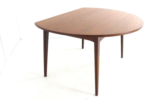 Image 1 of Louis van Teeffelen for Wébé round dining table 'Breda' vintage