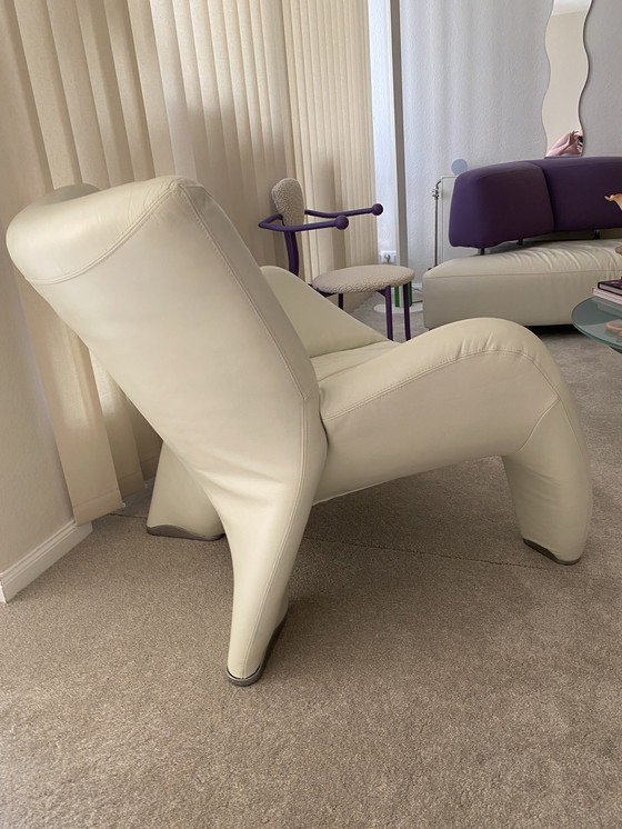 Image 1 of 2x sillón leolux echnaton Sessel 