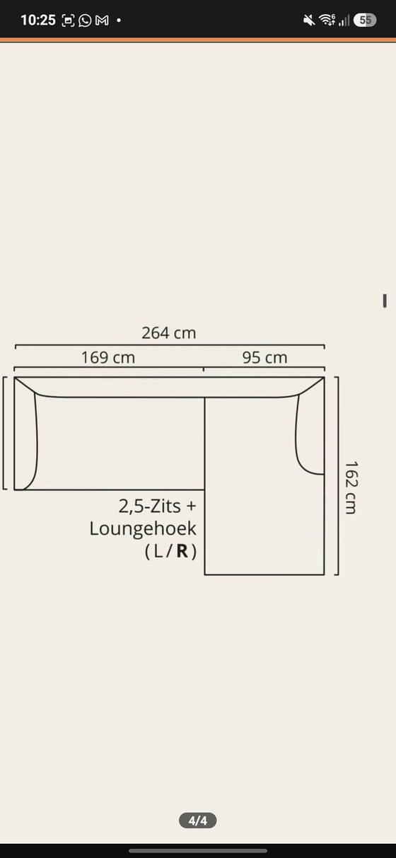 Image 1 of Canapé d'angle scandinave avec table basse en bois