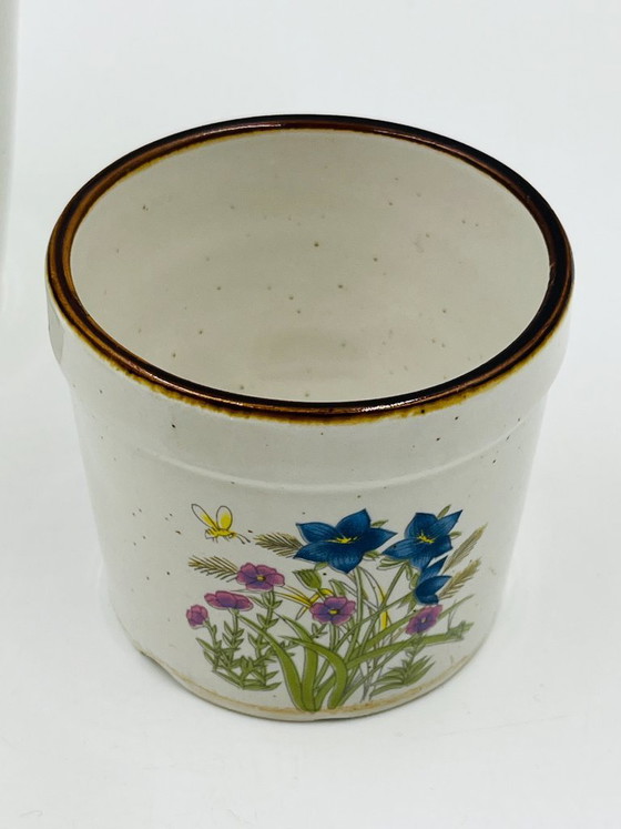 Image 1 of 4 vasi da fiori vintage in ceramica