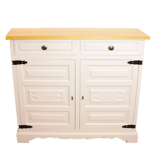 Castilian Narrow Dresser, Spain, 1940s
