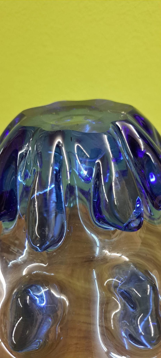 Murano Glazen Schaal, Schalen, Blauw (foto 9 van 9)