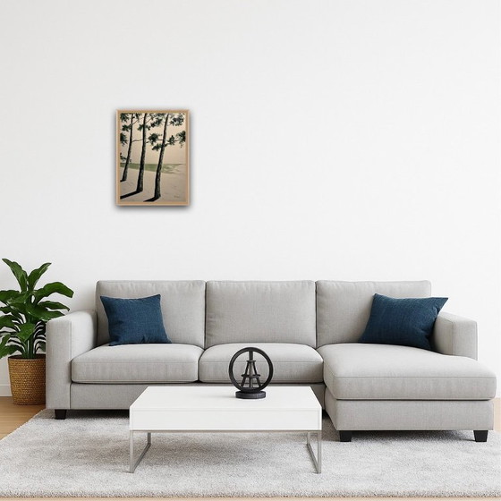 Image 1 of Inchiostro su carta naturale. Formato 40x30cm.