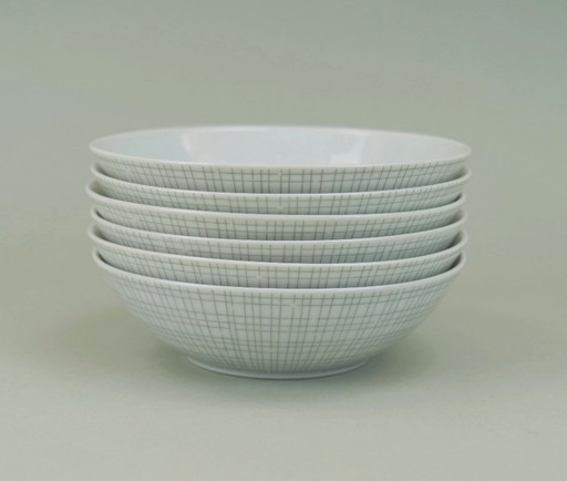 6 GUARNICIONES Arzberg 2025 Heinrich Löffelhardt 1957 Diseño clásico - Juego 1