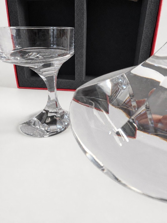 Image 1 of Baccarat - Boris Tabacoff - Bicchiere da champagne (2) - Narciso - Cristallo