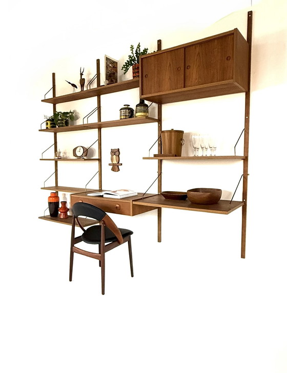 Image 1 of Sistema a parete modulare Vintage XL, sistema PS, Randers '60