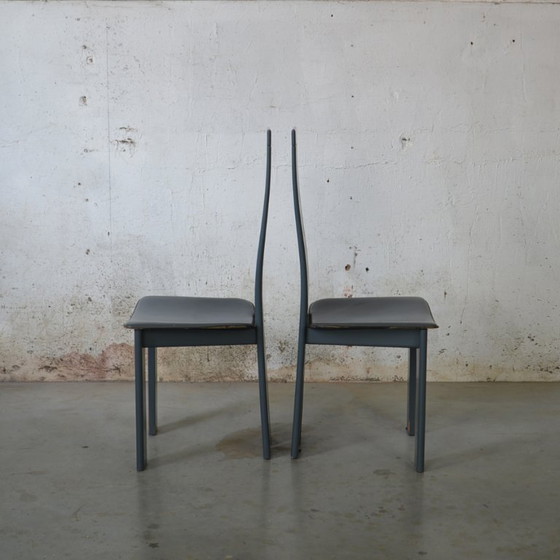 Image 1 of 8x high back rest chairs