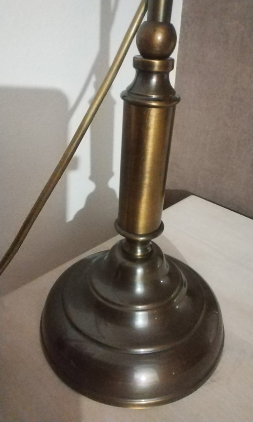 Brass table lamp Art Deco