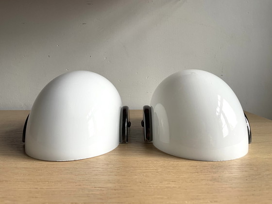 Image 1 of Lampade da parete a mezzaluna