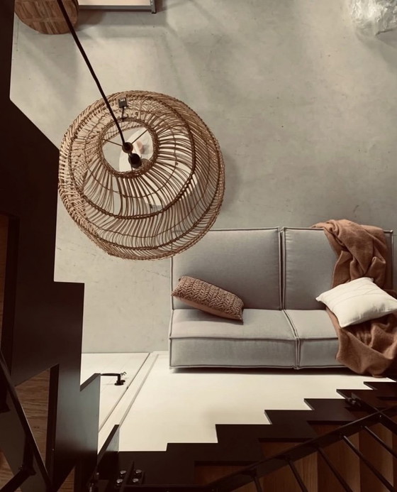 NEW, wicker Pendant lamp HKliving, HK Living, Rattan, Beige, Modern (photo 4 of 5)