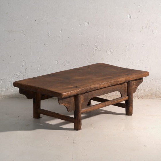 Mesa baja antigua de madera de olmo – China, circa 1900 – Mesas de centro (photo 5 of 39)