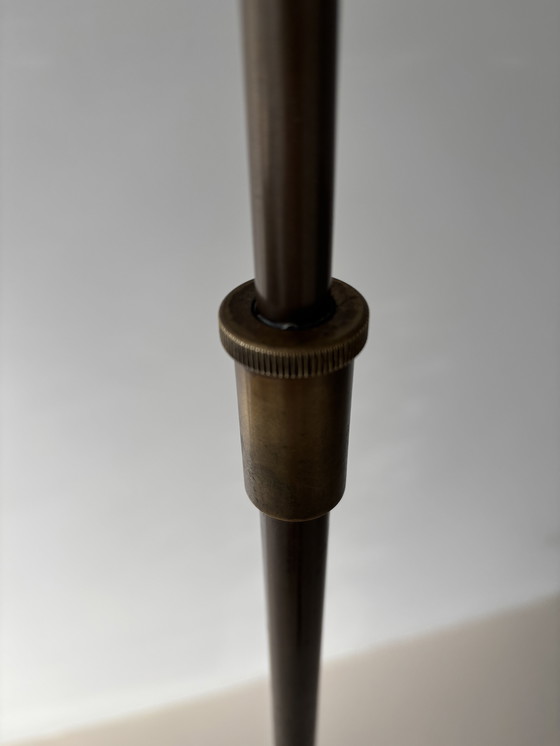 Image 1 of Herda messing vloerlamp jaren 80