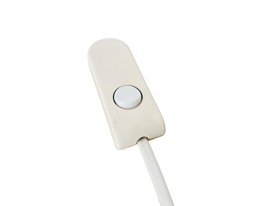 Image 1 of Lampada da tavolo a forma di fungo IKEA vintage | lampada IKEA jaren 80 cromata