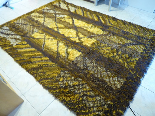 Tapis/Rug Rya (design suédois Marianne Richter 1960)