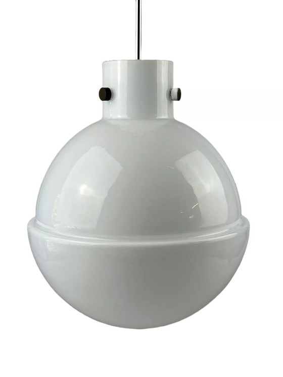 Image 1 of Lampada da soffitto XL anni &#39;60 e &#39;70, lampada a sfera Glashütte Limburg Germania Glass Design