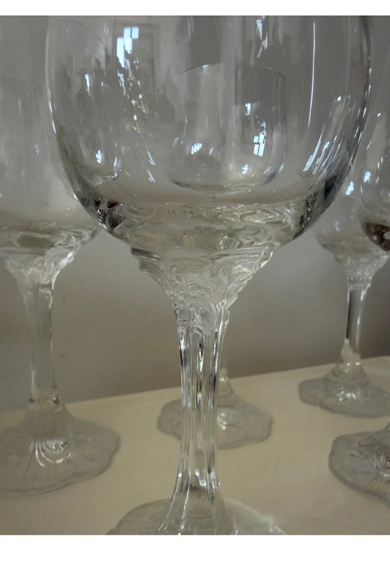 Set of 5 vintage wine glasses – Glass & Decanter, Crystal (photo 4 of 5)