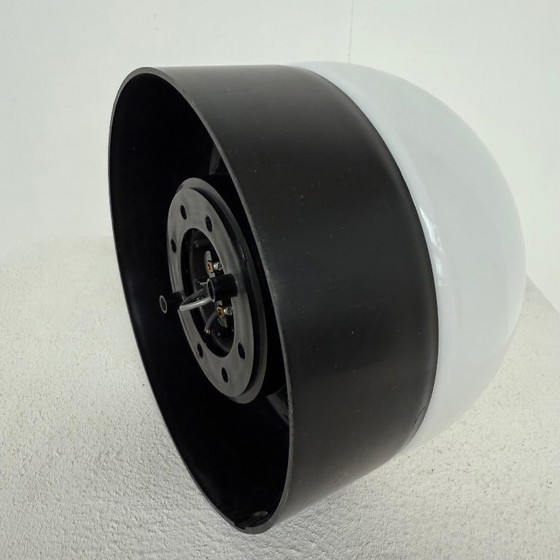 Image 1 of Plafond/wandlamp zwart jaren 80