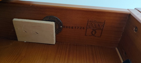 Barré - Dugué Cassettiera ST cavaliere, in legno marrone, Cassettiere, Metallo, Vintage (foto 3 di 5)