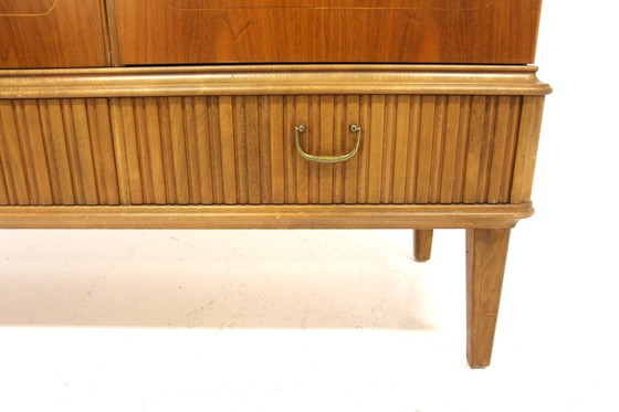 Credenza Moderna in Noce, Svezia, 1940, Credenze, Scandinavian (foto 9 di 11)