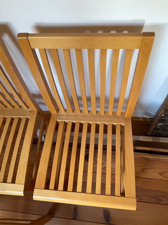 Sillas de comedor, madera de haya, 4 piezas – Wood (photo 2 of 7)