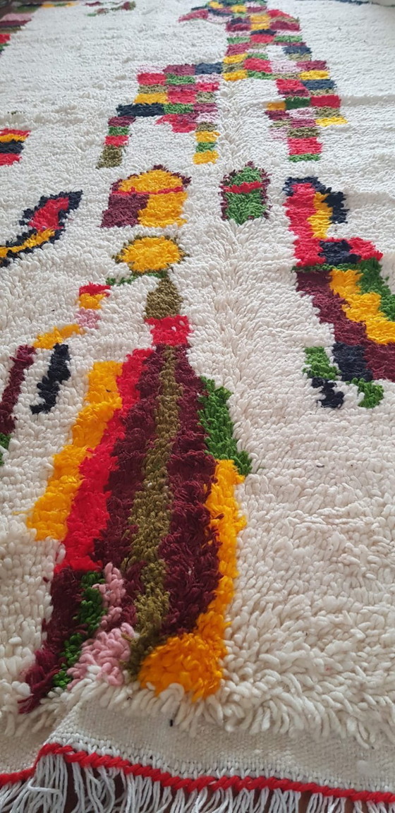 Image 1 of Handgeknoopt Berber kleed wol 255x150cm