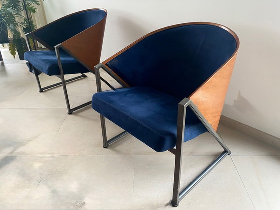 Image 1 of 2x sillones Mondi - diseño Jouko Järvisalo para Inno Finland