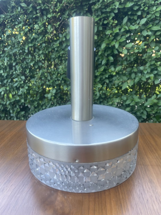 Midcentury Temde Leuchten Pendant Lamp 70s – Glass (photo 2 of 8)