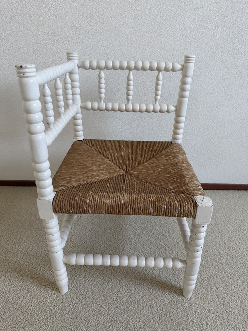 Sedia angolare vintage Bobbin