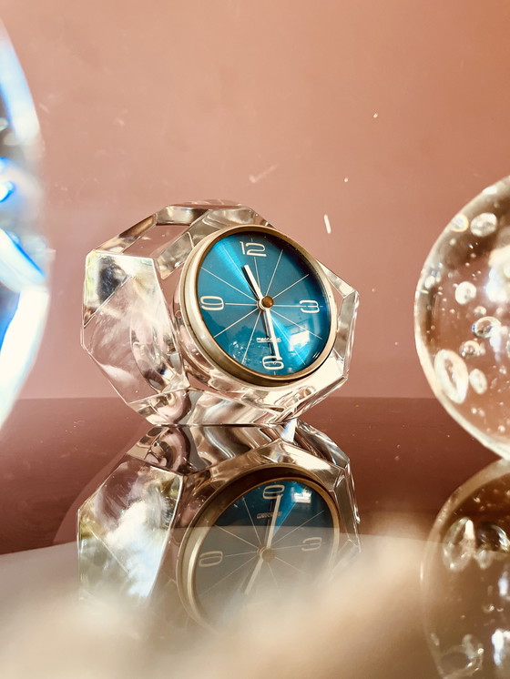 Image 1 of Unique! Mercedes crystal clock