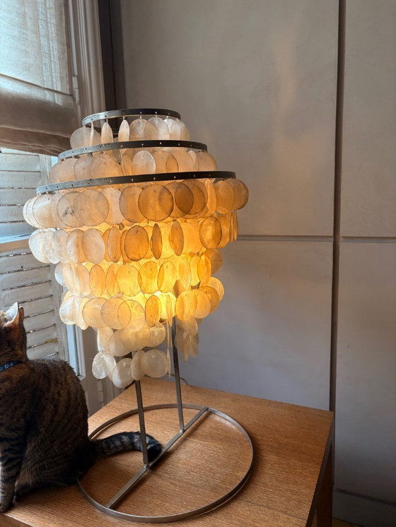 Image 1 of 2 Parelmoeren Lampen 75 cm – Vintage Design / Decor