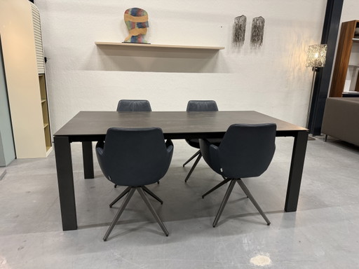 Table extensible Bert Plantagie Cervo en céramique 200-270 – eettafels, Other (photo 2 of 12)