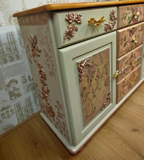 Image 1 of Renovated romantic sideboard