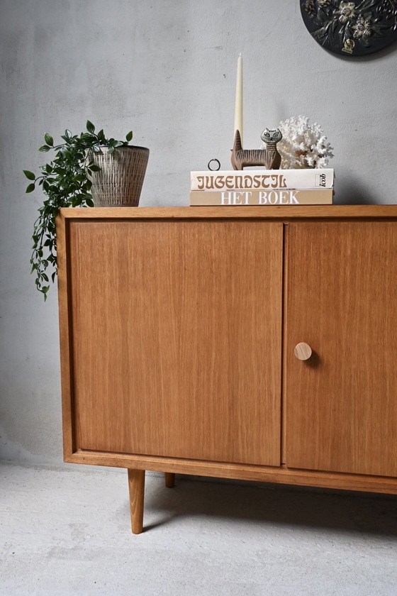 Image 1 of Mooi mid-century WK-Möbel kastje van teakfineer