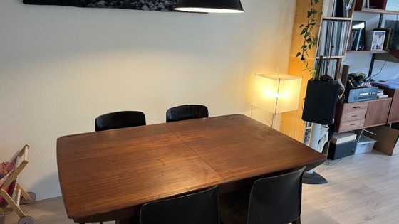 Image 1 of 6x Galvanitas S25 school chairs dark brown