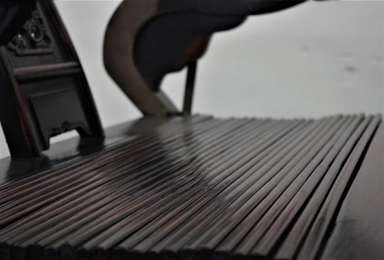 Image 1 of Ein Paar Klappthrone im Stil der Ming-Dynastie – Herstellung in den 1940er Jahren