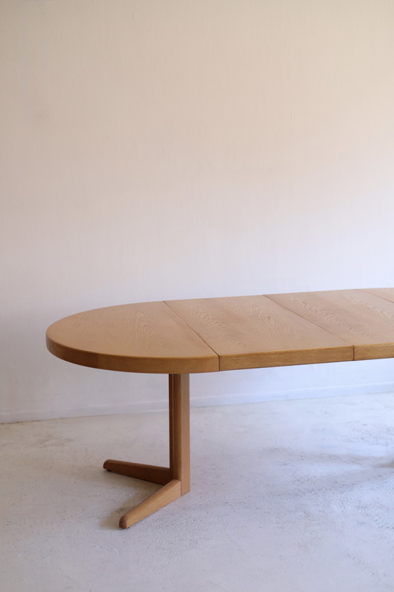 Extendable Oak Dining Table – Wood (photo 5 of 10)