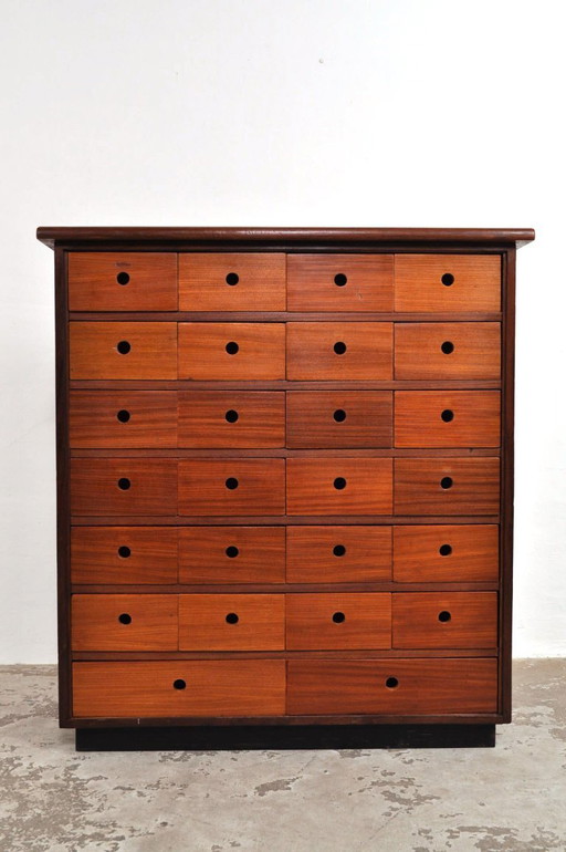 Vintage Mahonie ladekast 1930s