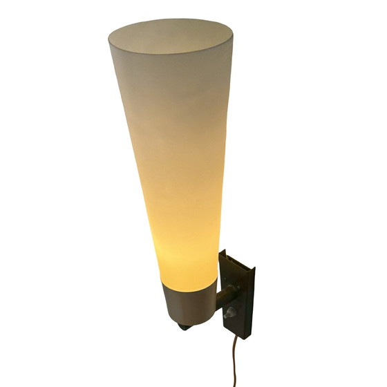 Image 1 of Phillips (marchiata) - Vintage - Lampada da parete con paralume originale - Modello raro - ca. anni '70