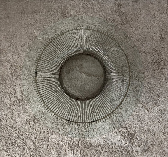 Wire Frame Coffee Table by Warren Platner for Knoll, 1960s – Glass, Metal (photo 2 of 11)