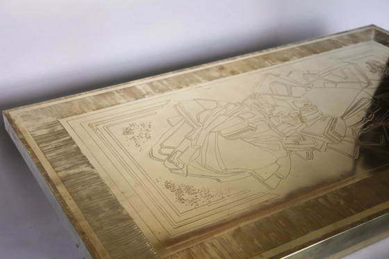 Image 1 of Coffee Table by Ricco D. for Lova Creation, Belgium 1980s