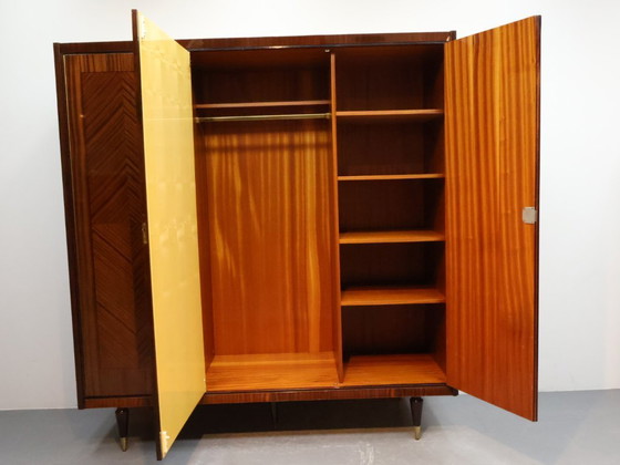 Image 1 of Vintage Wardrobe | 1960s | Duotone Wood Veneer