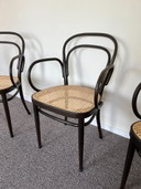 6x Thonet 214f ​​​​​​Stoelen