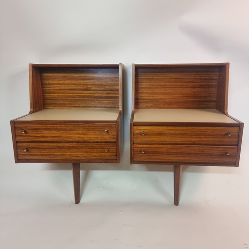 Vintage Nachtkastjes - Mid Century – Jaren 60