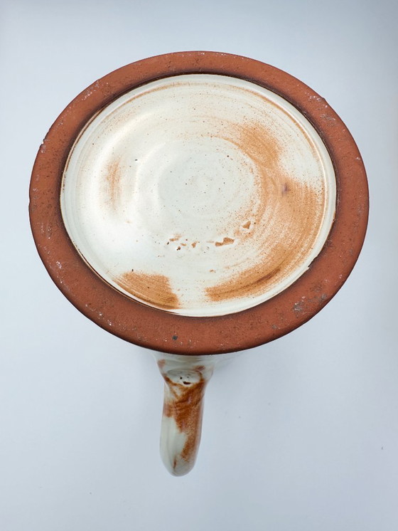 Image 1 of Set di bevande con caraffa in ceramica e 6 tazze Studio